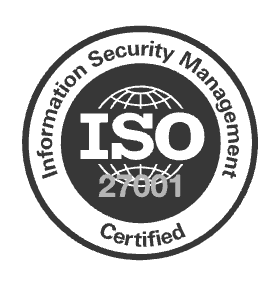 ISO 27001 information security management certified mark
